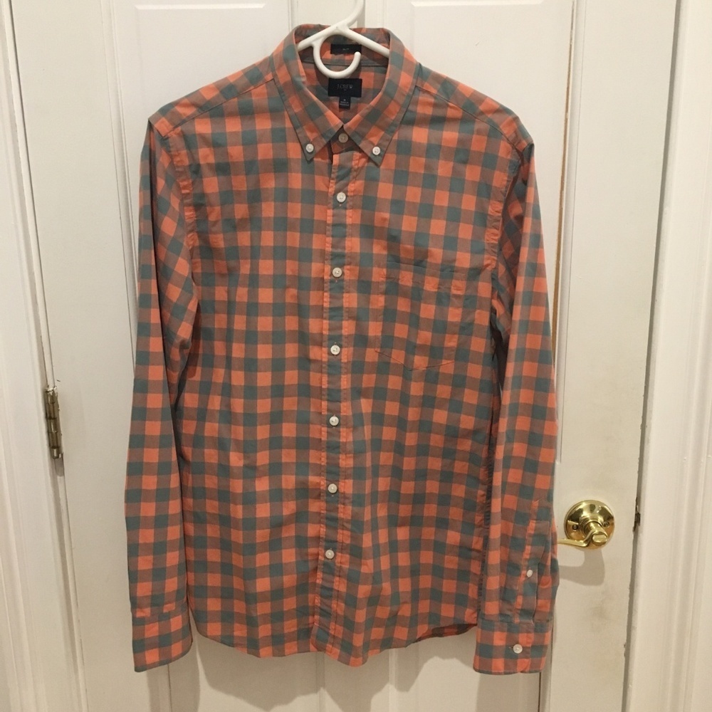 J. crew Men's Slim Fit Shirt Size Medium